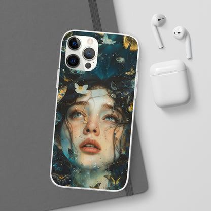 Girl under water contemporary style | iPhone/Samsung | Slimline Phone Case