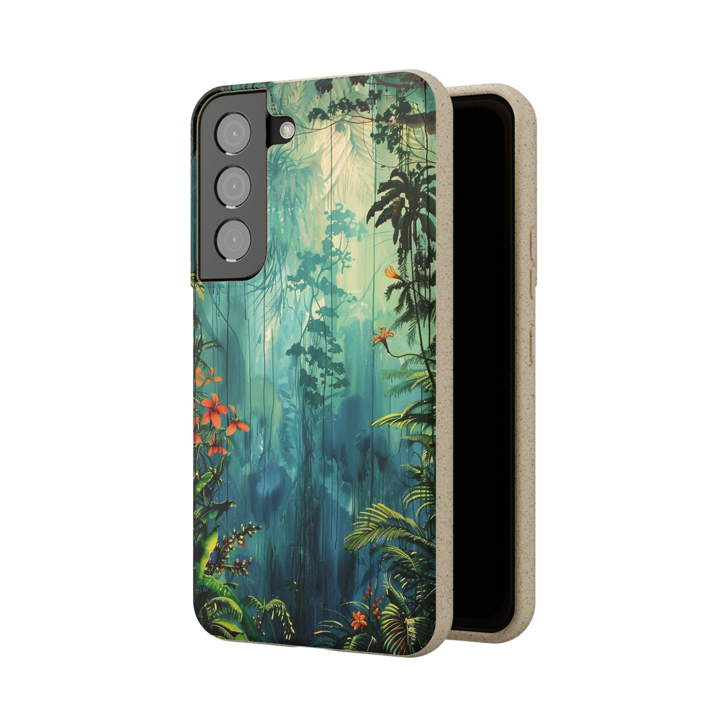 Rain Forest Clearing Scene Biodegradable Phone Case | iPhone / Samsung