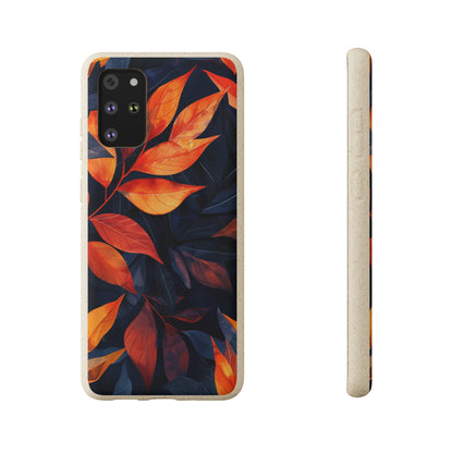 Autumnal Leaves Biodegradable Phone Case | iPhone / Samsung