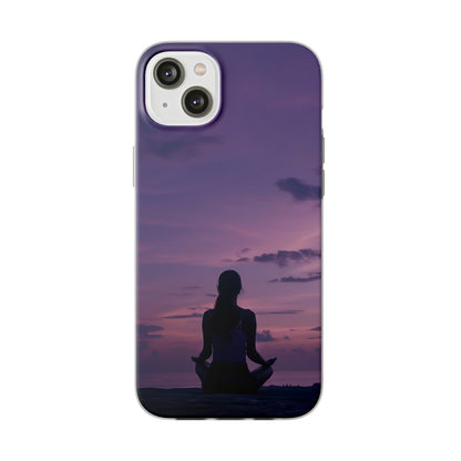 Yoga on the beach Phone Case | iPhone / Samsung