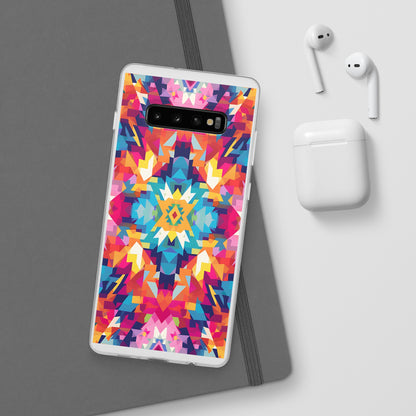 Maya Hayuk  inspired bold, colourful  pattern Phone Case