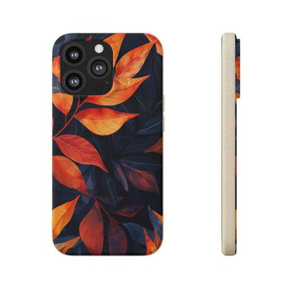 Autumnal Leaves Biodegradable Phone Case | iPhone / Samsung