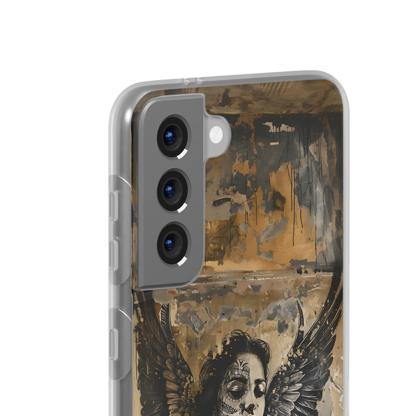 Vhils inspired Gothic Woman Phone Case