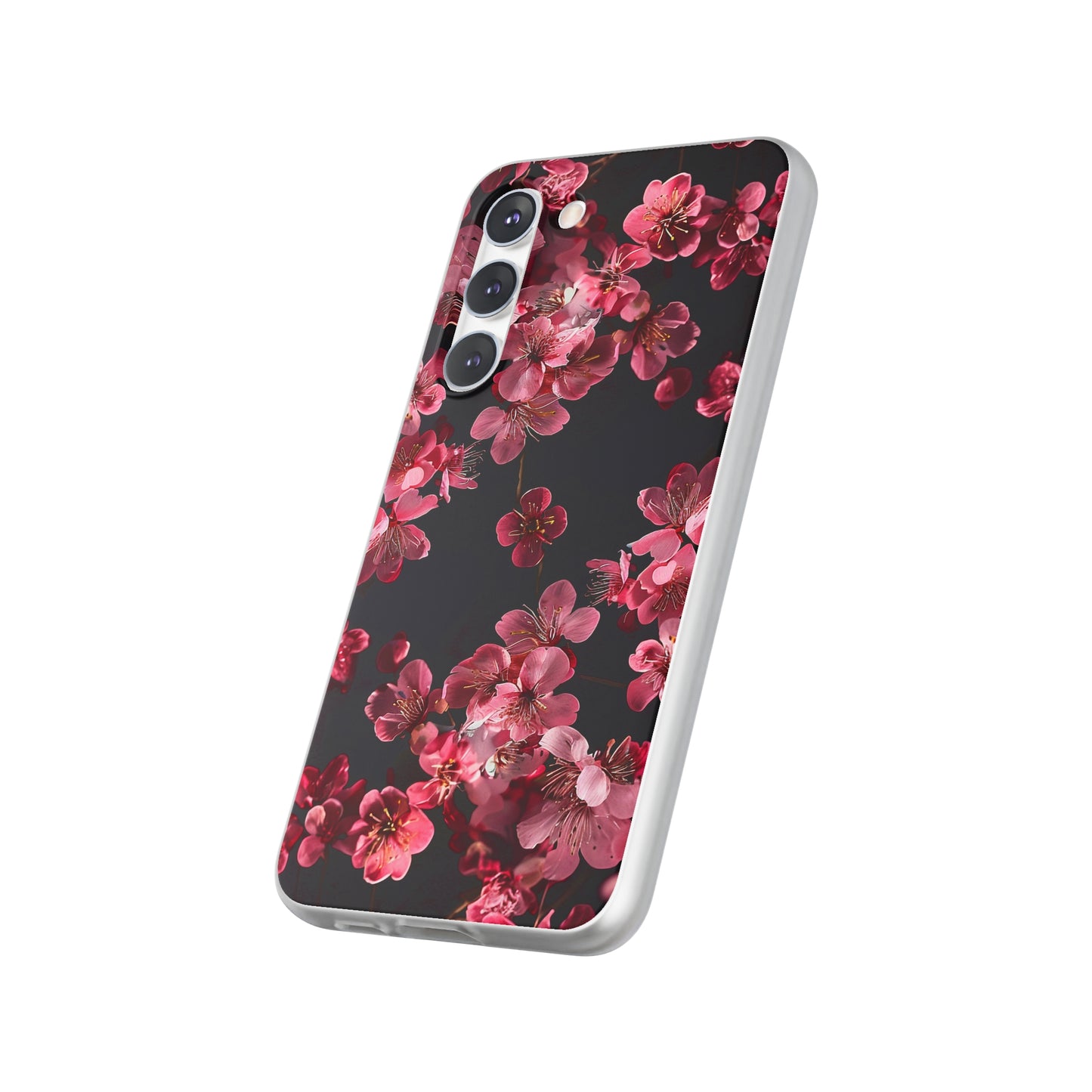 Pink Flowers Phone Case | iPhone / Samsung