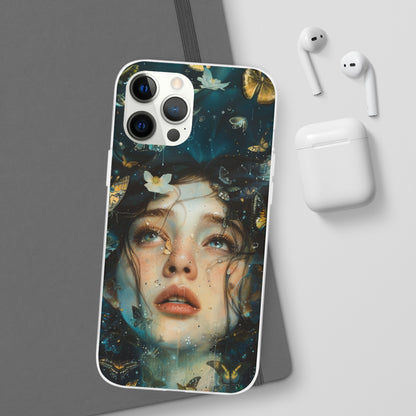 Girl under water contemporary style | iPhone/Samsung | Slimline Phone Case