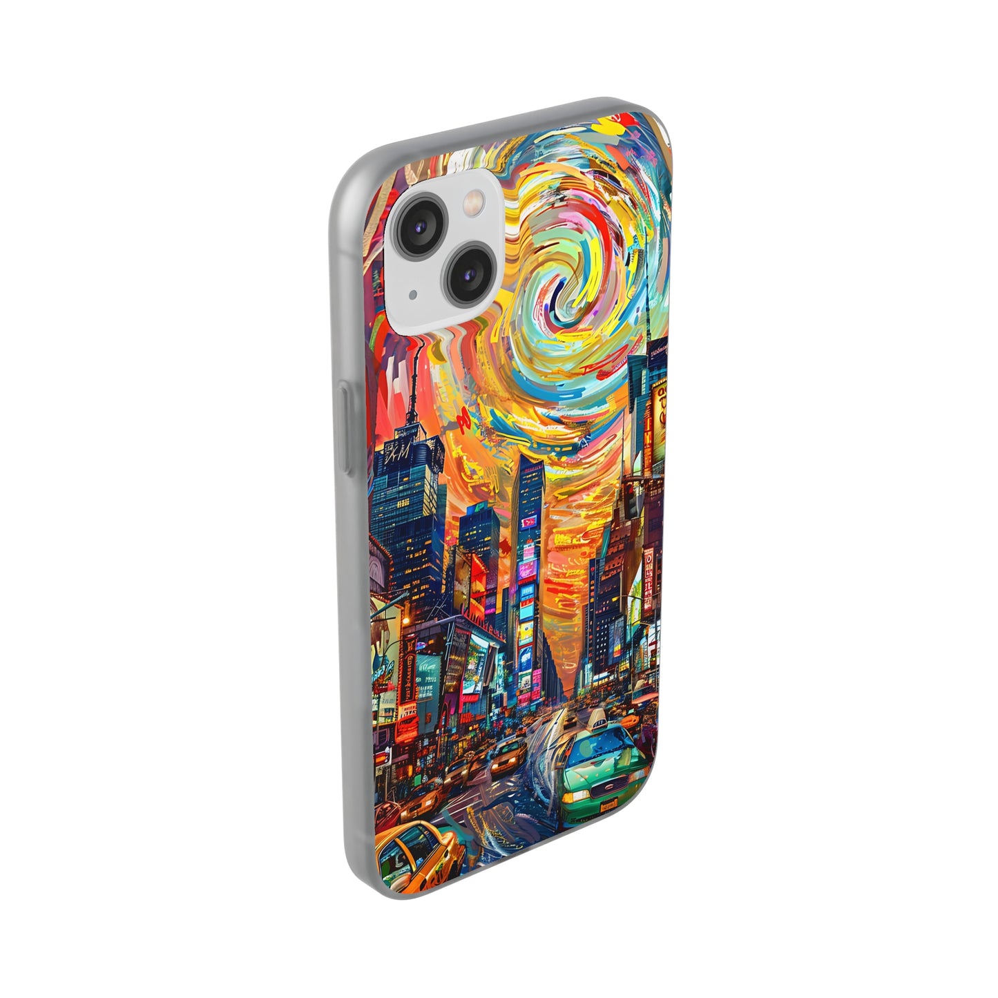 Van Gogh inspired City scene | iPhone/Samsung | Slimline Phone Case