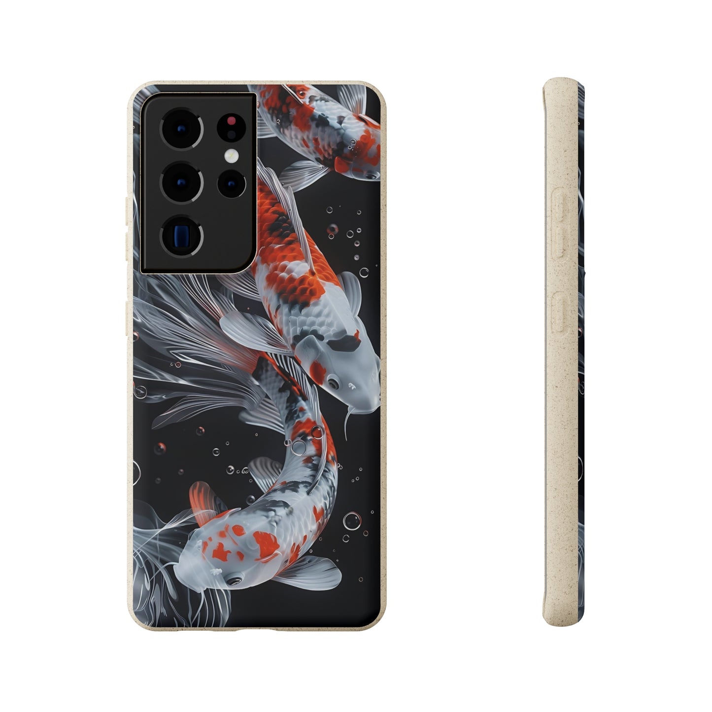 Realistic Koi Fish Biodegradable Phone Case | iPhone / Samsung