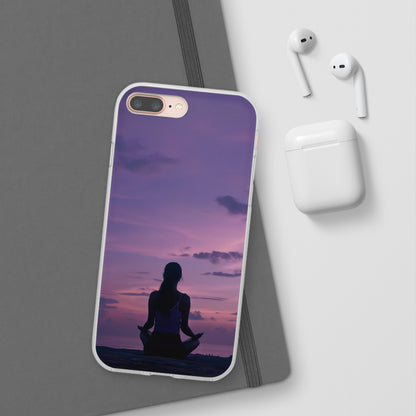 Yoga on the beach Phone Case | iPhone / Samsung