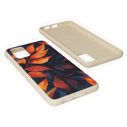 Autumnal Leaves Biodegradable Phone Case | iPhone / Samsung