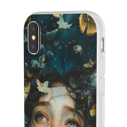 Girl under water contemporary style | iPhone/Samsung | Slimline Phone Case