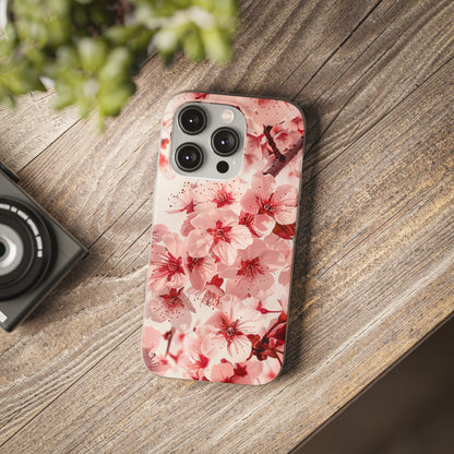 Pink Flowers Phone Case | iPhone / Samsung