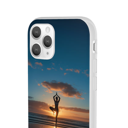 Yoga on the beach Phone Case | iPhone / Samsung