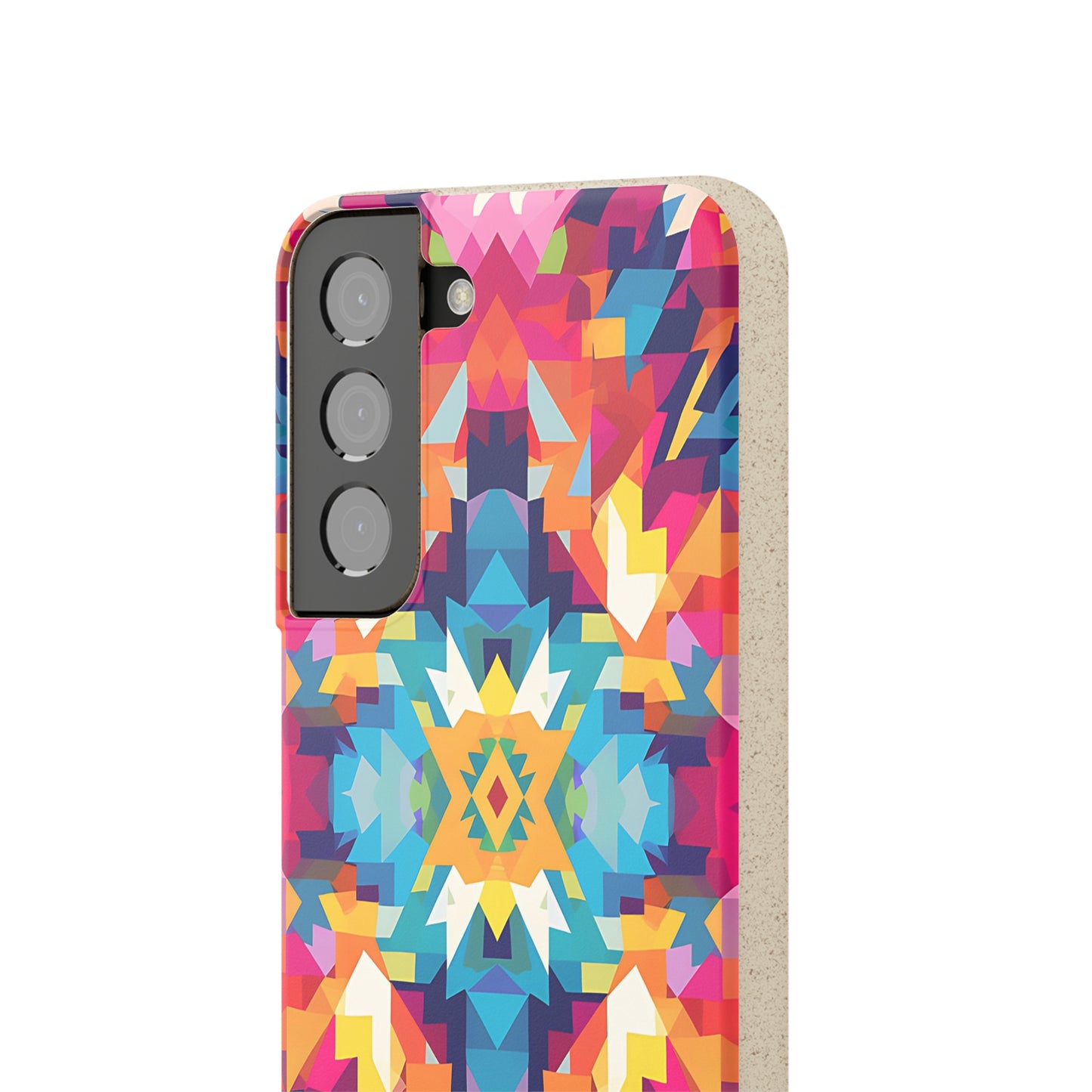 Bold, colourful pattern Biodegradable Phone Case | iPhone / Samsung