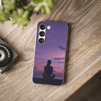 Yoga on the beach Phone Case | iPhone / Samsung