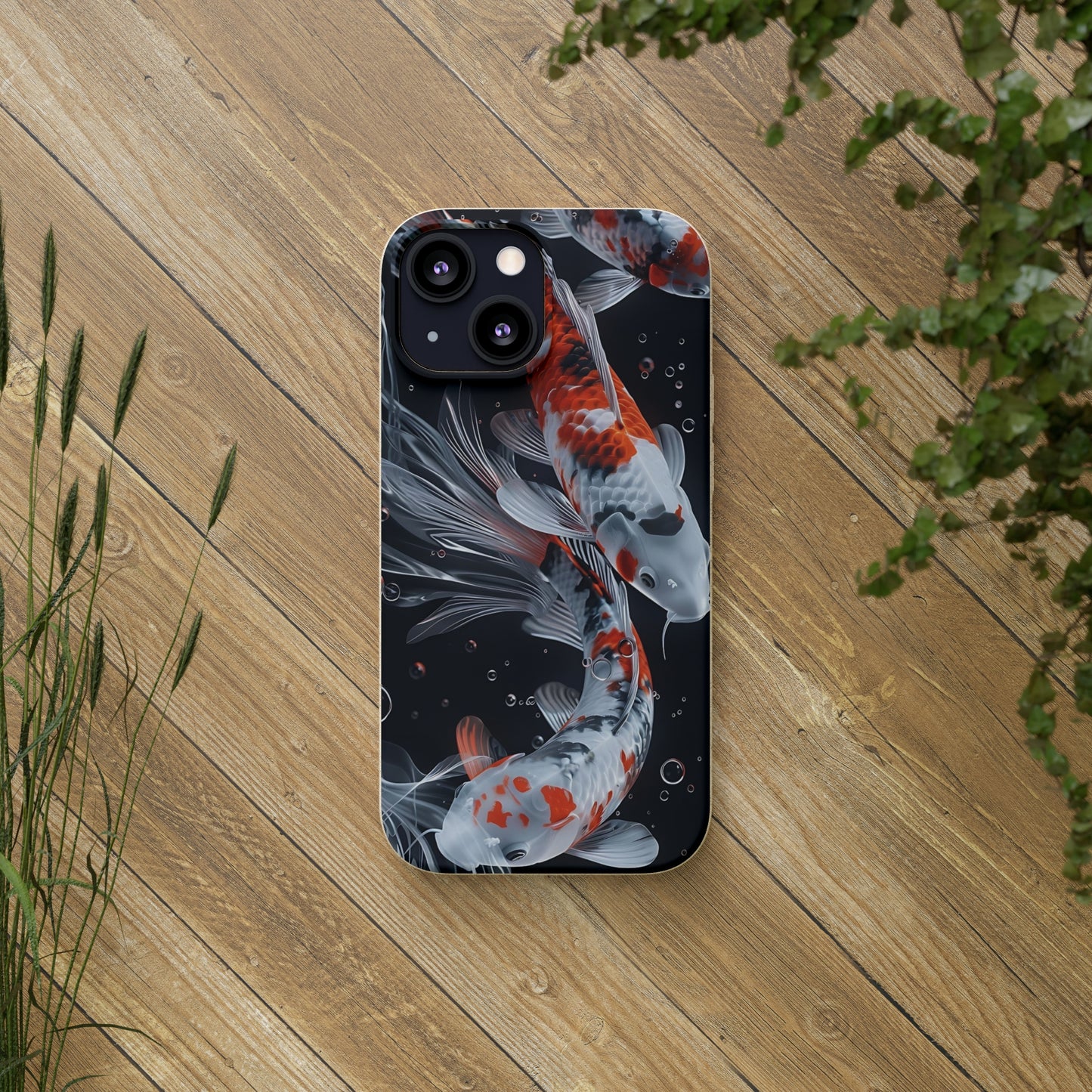 Realistic Koi Fish Biodegradable Phone Case | iPhone / Samsung