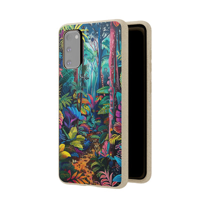 Colourful Rain Forest Biodegradable Phone Case | iPhone / Samsung