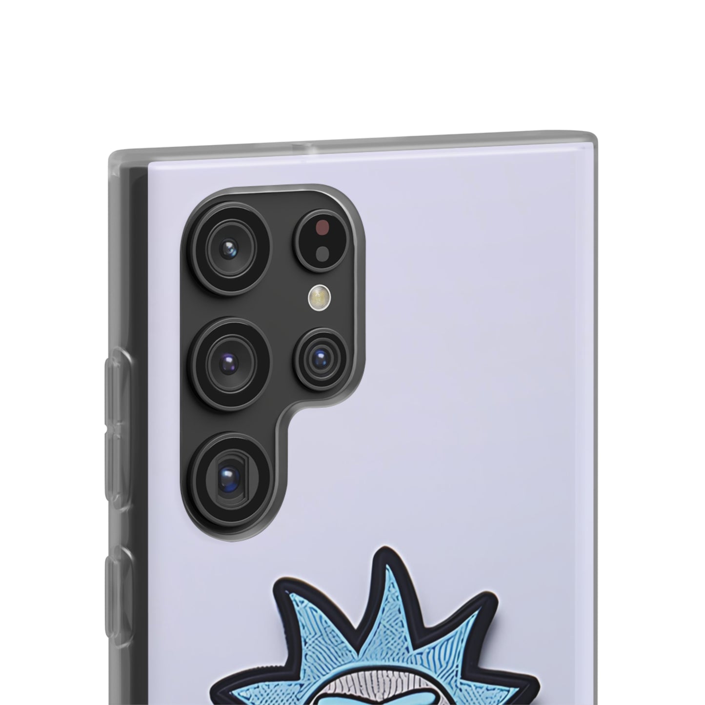 Rick and Morty badge Phone Case