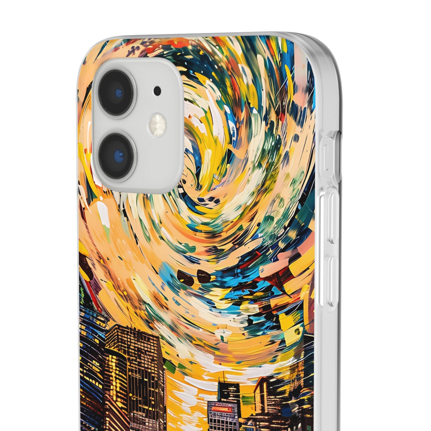 Van Gogh inspired City scene | iPhone/Samsung | Slimline Phone Case