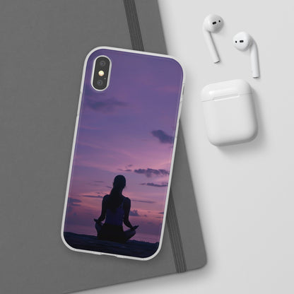 Yoga on the beach Phone Case | iPhone / Samsung