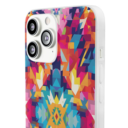 Maya Hayuk  inspired bold, colourful  pattern Phone Case