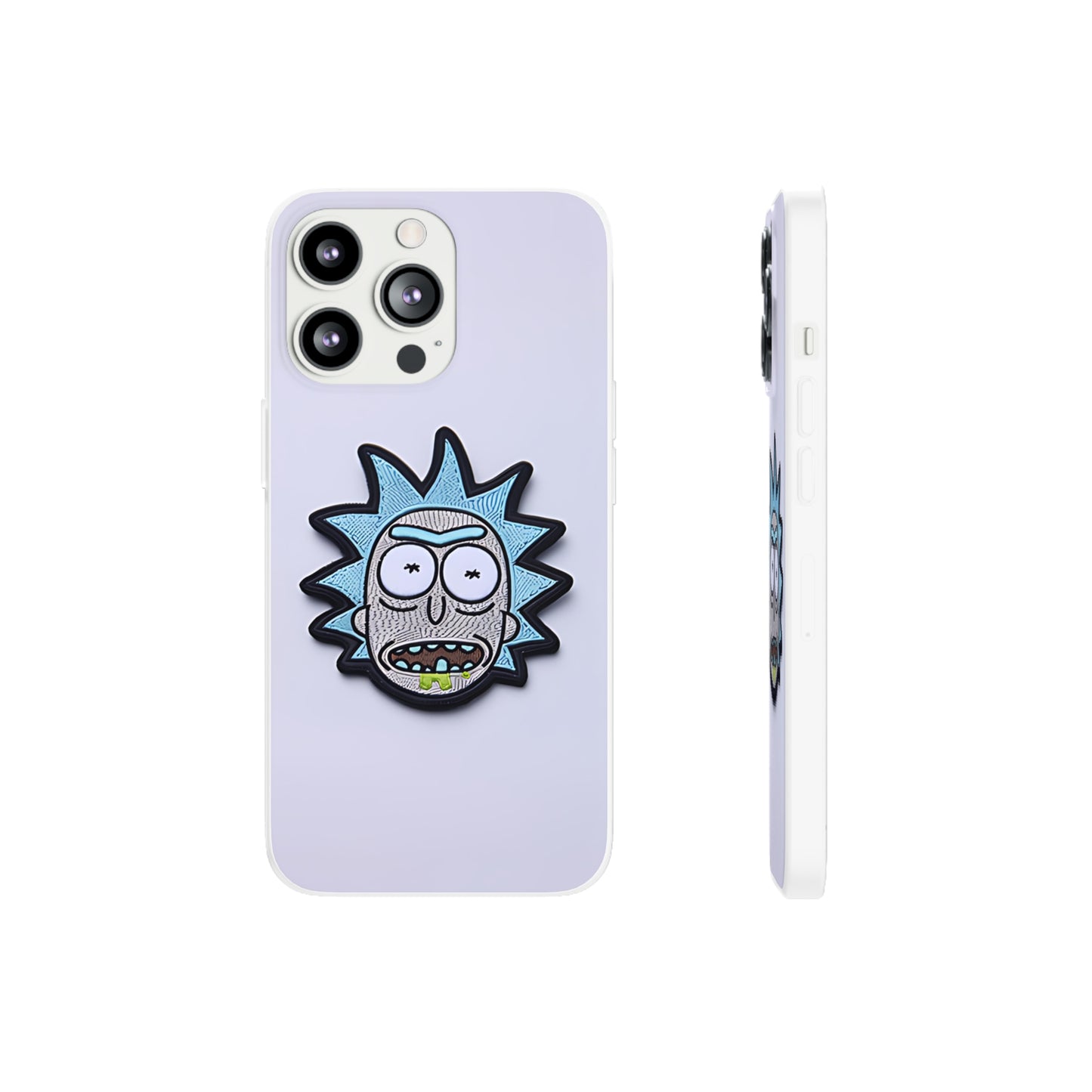 Rick and Morty badge Phone Case