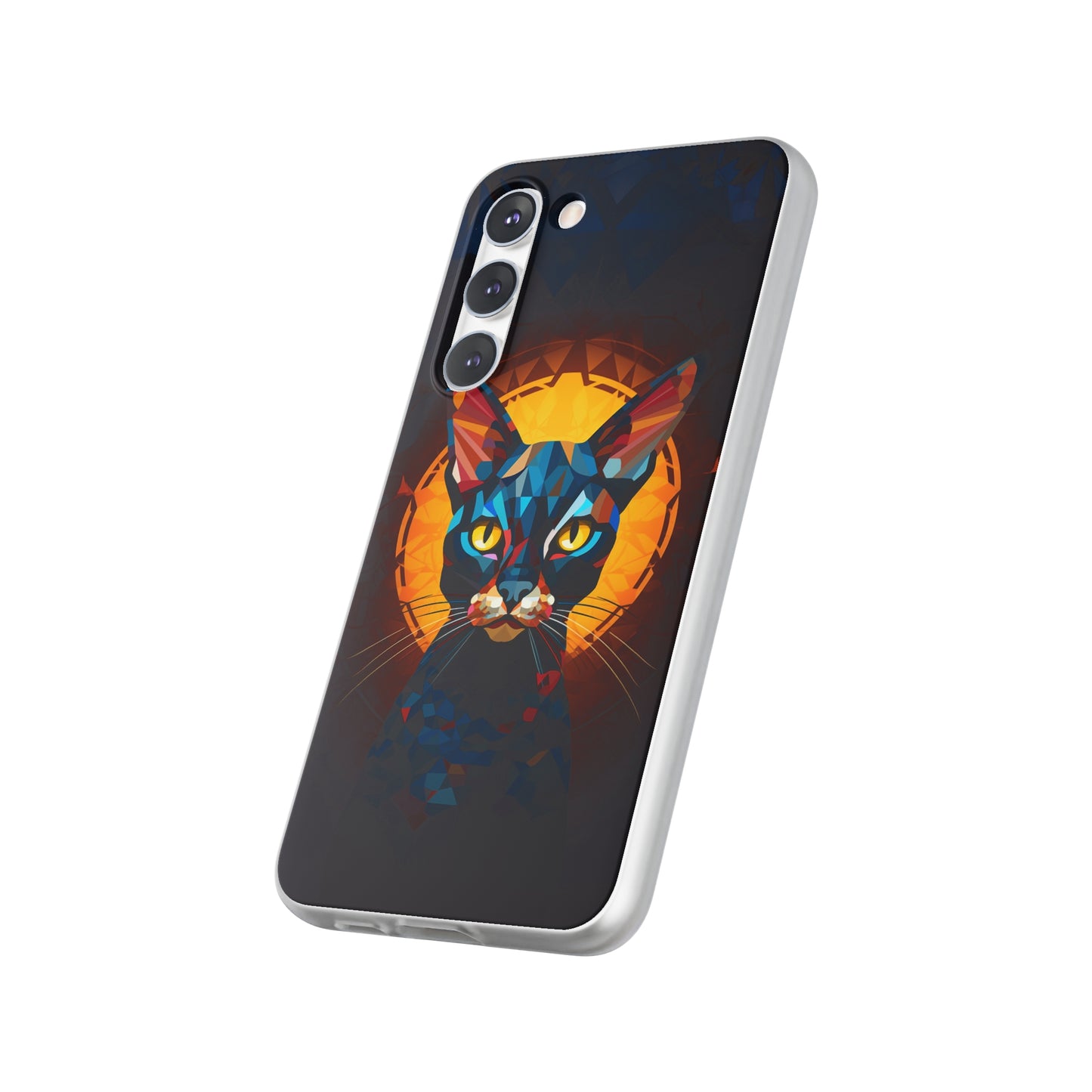 Cat Pattern Phone Case | iPhone / Samsung