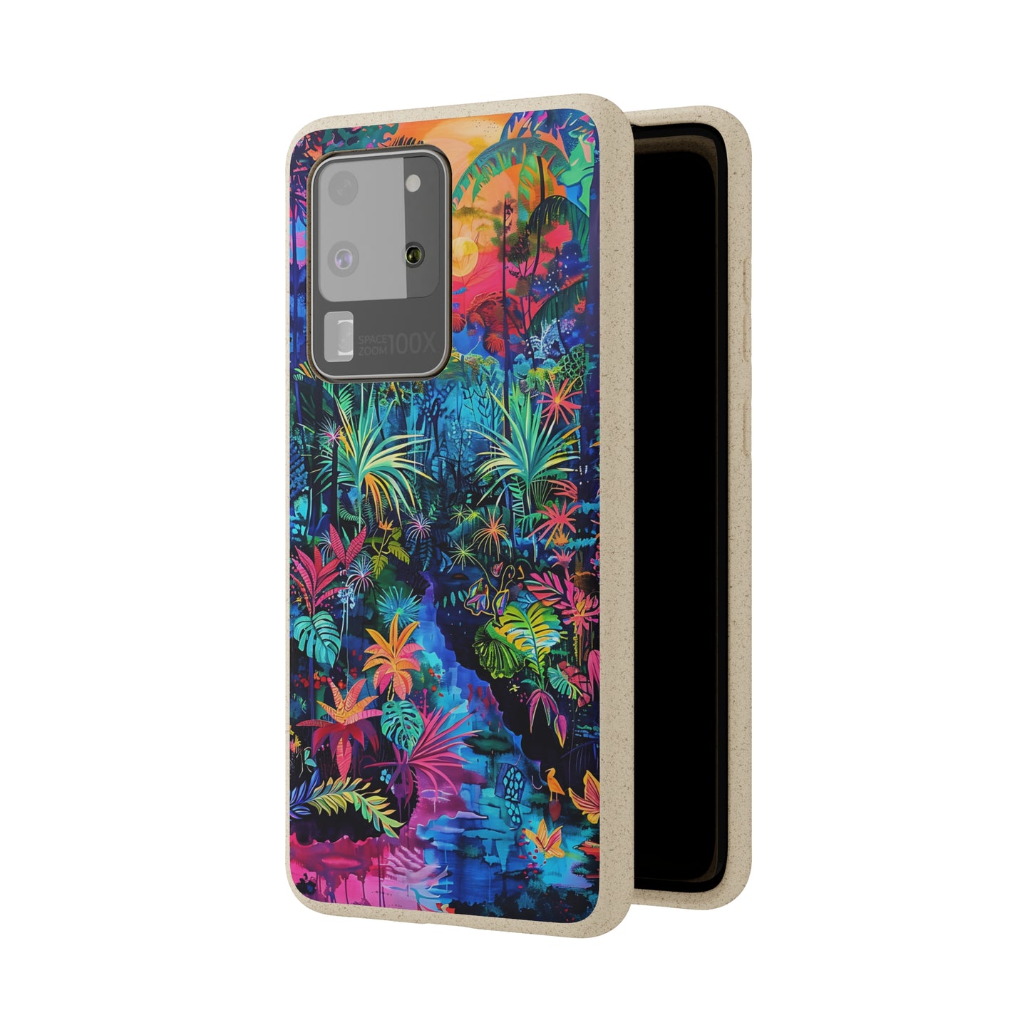 Colourful Rain Forest Biodegradable Phone Case | iPhone / Samsung