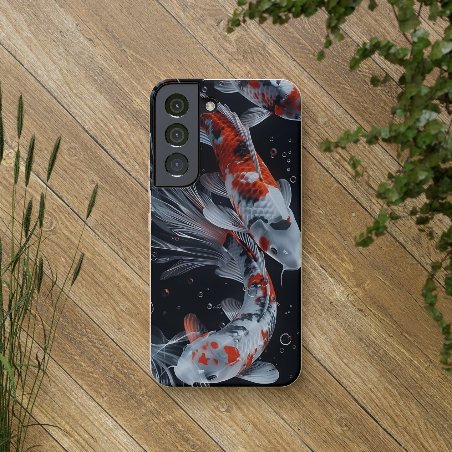 Realistic Koi Fish Biodegradable Phone Case | iPhone / Samsung