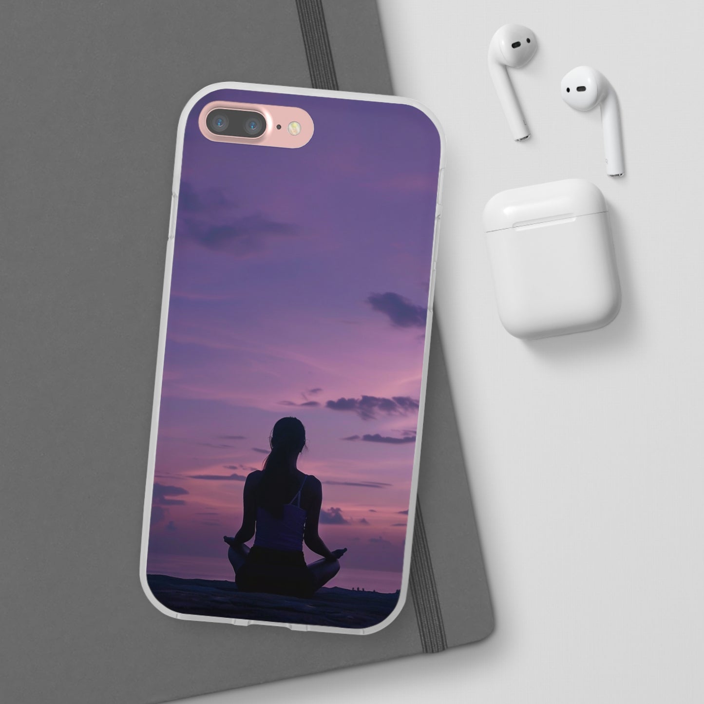 Yoga on the beach Phone Case | iPhone / Samsung