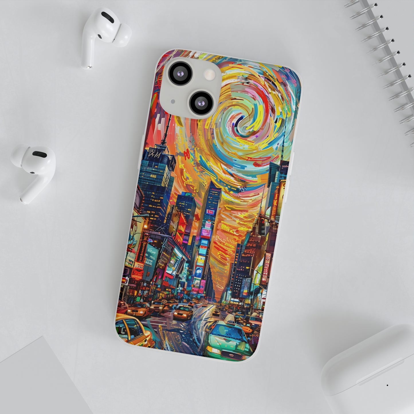 Van Gogh inspired City scene | iPhone/Samsung | Slimline Phone Case