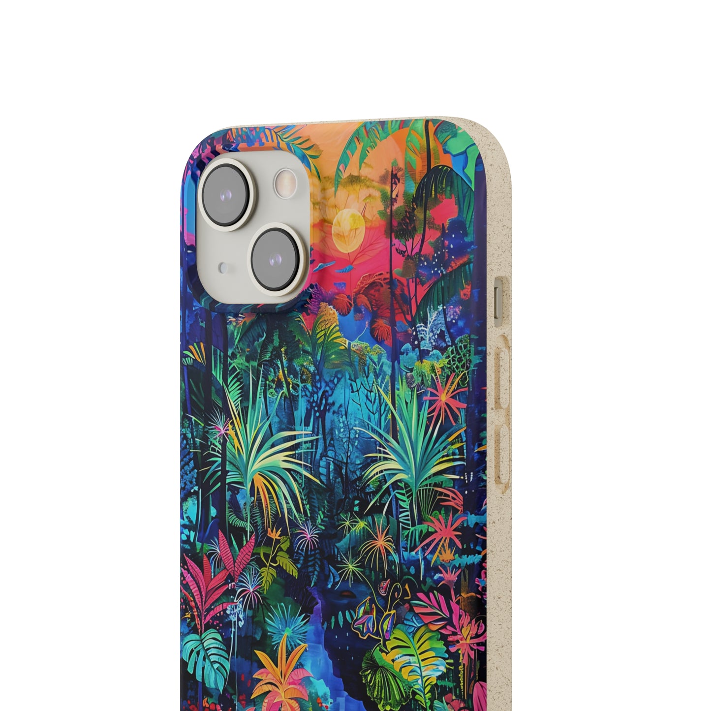 Colourful Rain Forest Biodegradable Phone Case | iPhone / Samsung