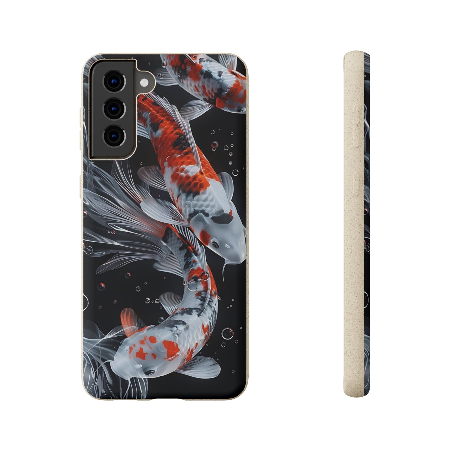 Realistic Koi Fish Biodegradable Phone Case | iPhone / Samsung