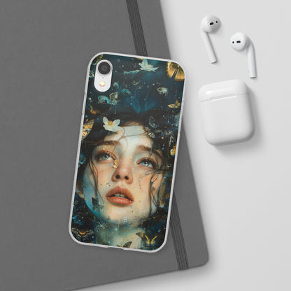 Girl under water contemporary style | iPhone/Samsung | Slimline Phone Case