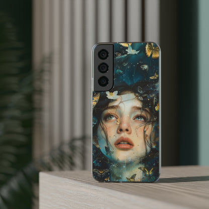 Girl under water contemporary style | iPhone/Samsung | Slimline Phone Case