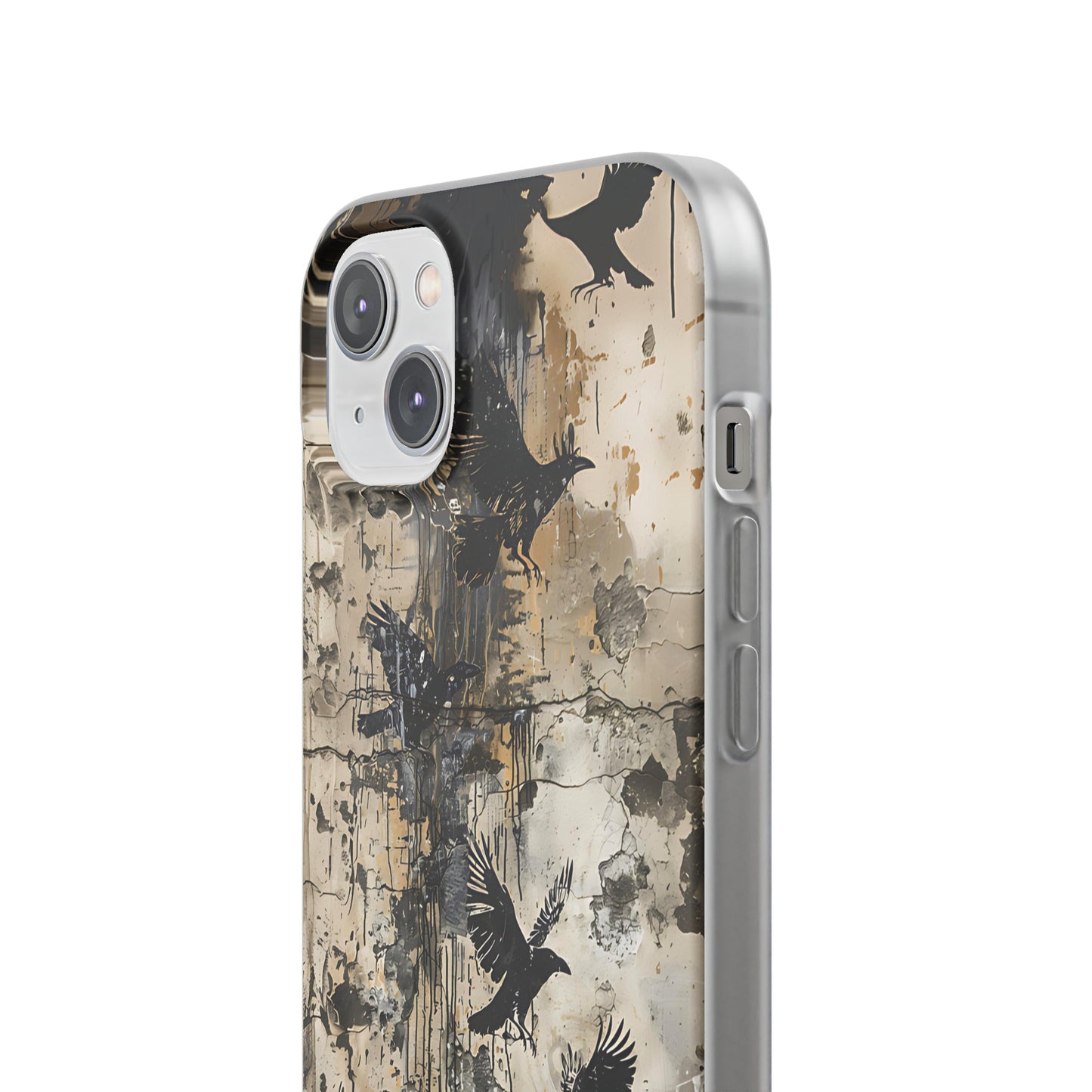 Vhils inspired birds Phone Case