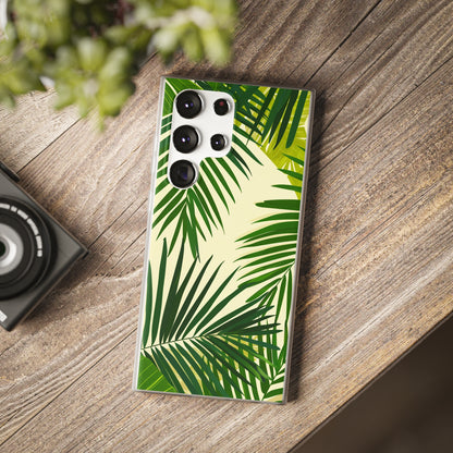 Green Leaves Pattern Phone Case | iPhone / Samsung