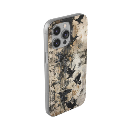 Vhils inspired birds Phone Case