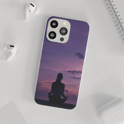 Yoga on the beach Phone Case | iPhone / Samsung