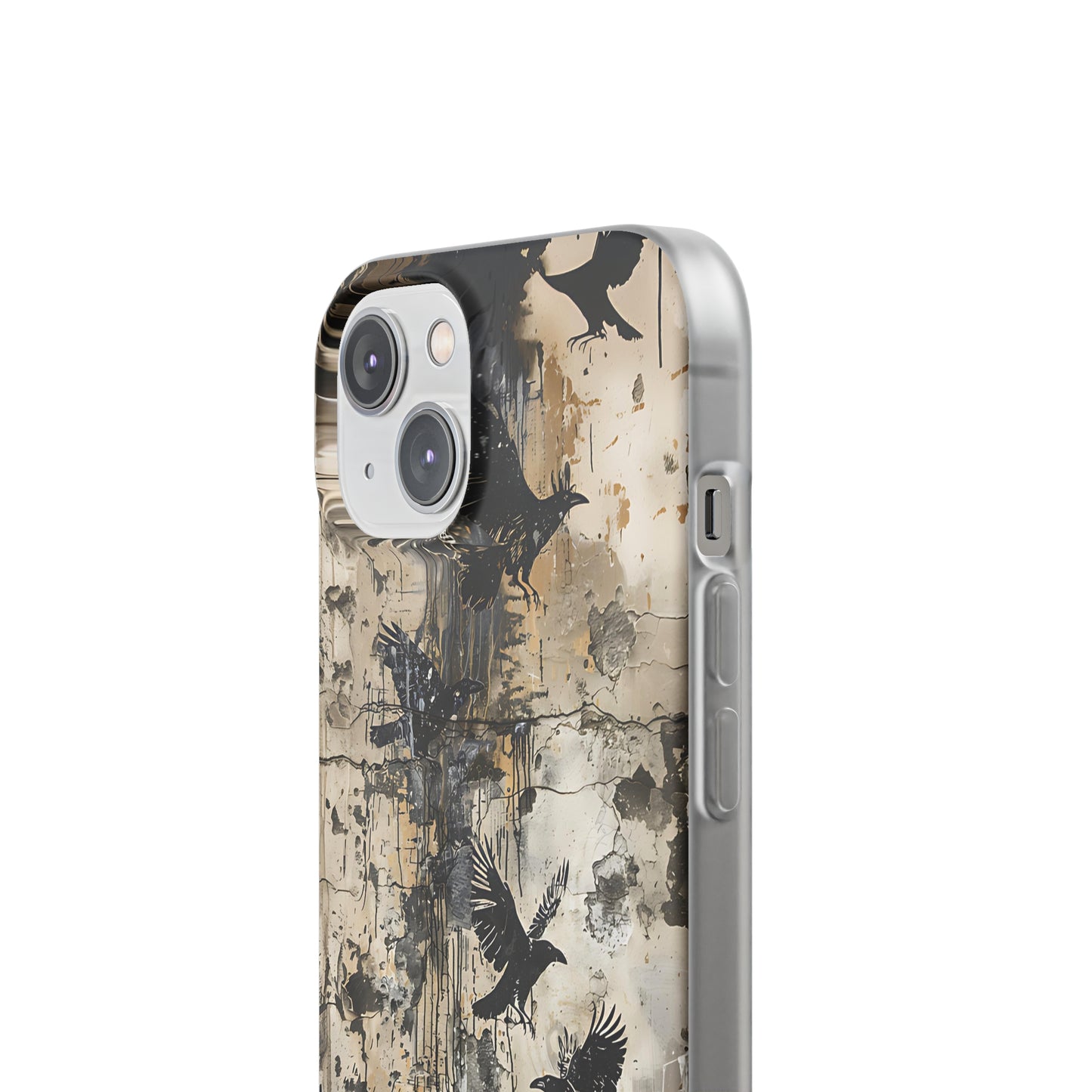 Vhils inspired birds Phone Case