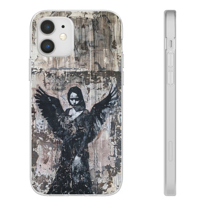 Vhils inspired Gothic Dark Angel Phone Case