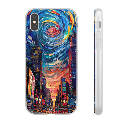 Van Gogh inspired City scene | iPhone/Samsung | Slimline Phone Case