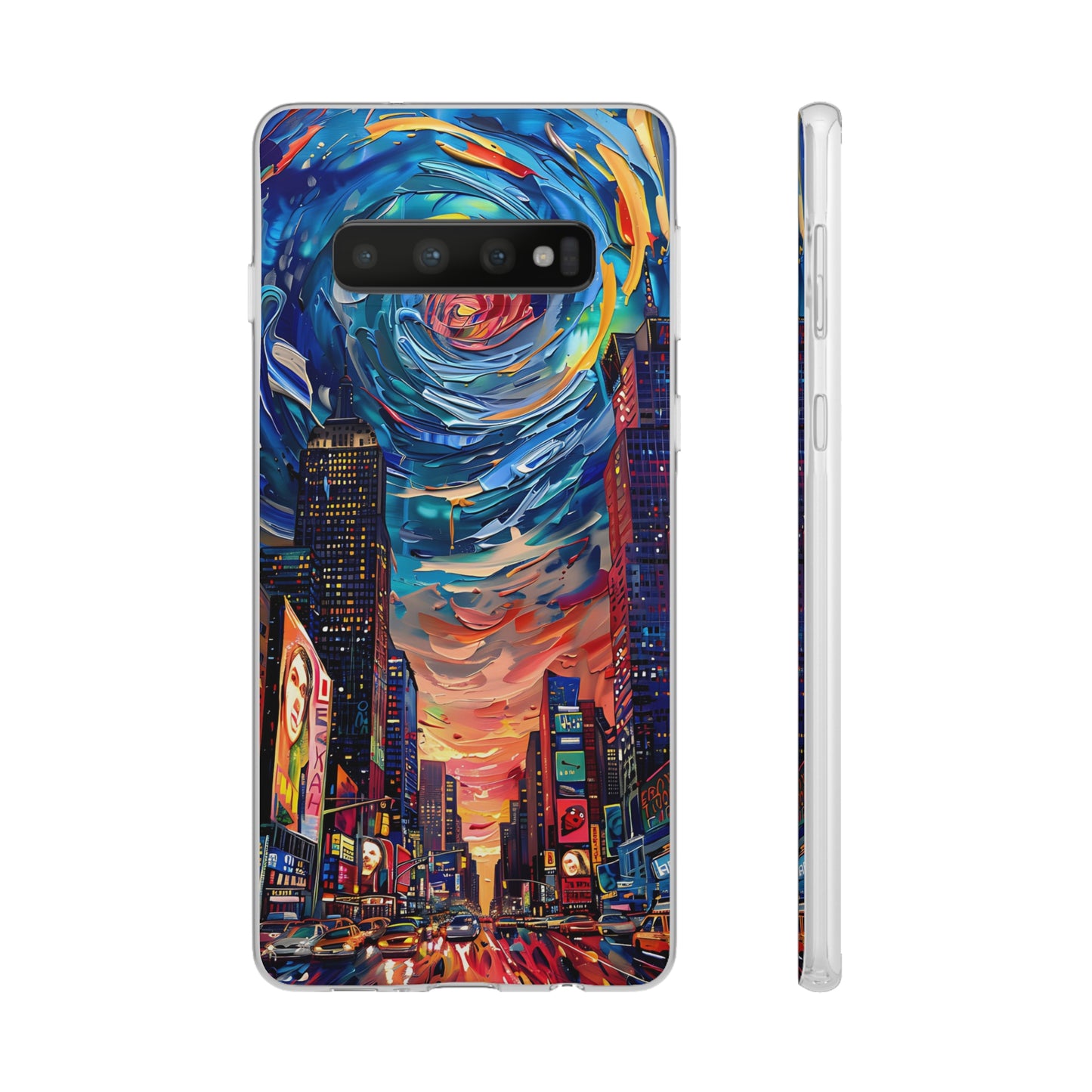 Van Gogh inspired City scene | iPhone/Samsung | Slimline Phone Case