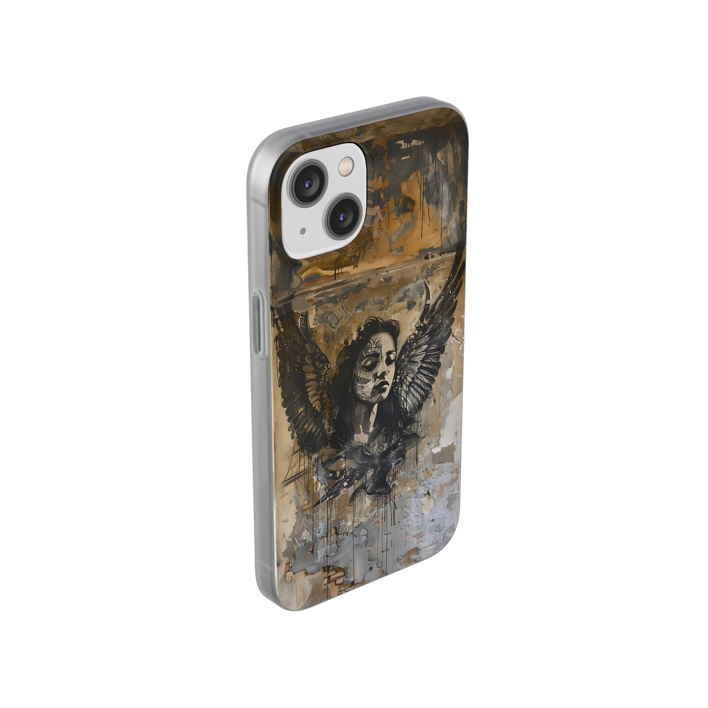 Vhils inspired Gothic Woman Phone Case