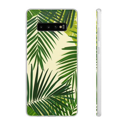 Green Leaves Pattern Phone Case | iPhone / Samsung