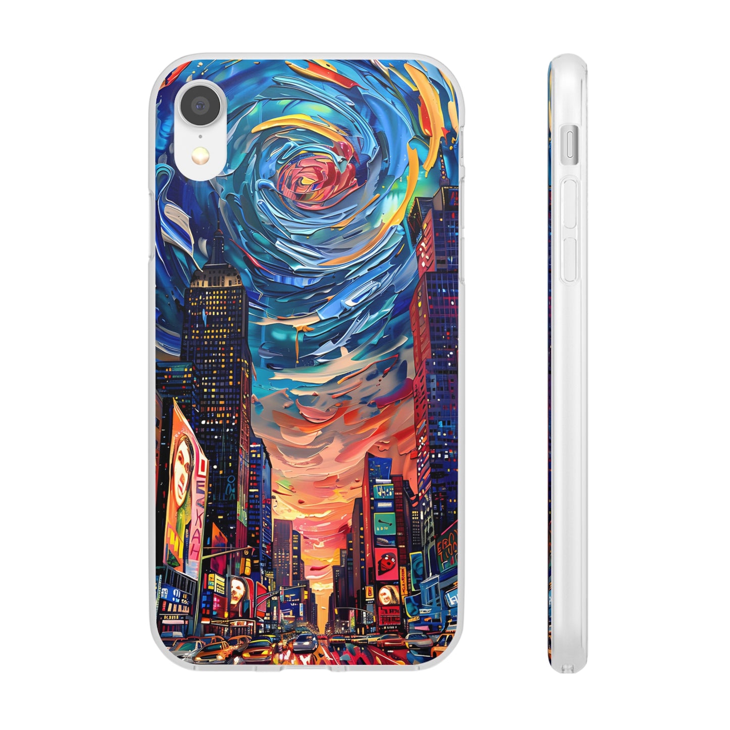 Van Gogh inspired City scene | iPhone/Samsung | Slimline Phone Case