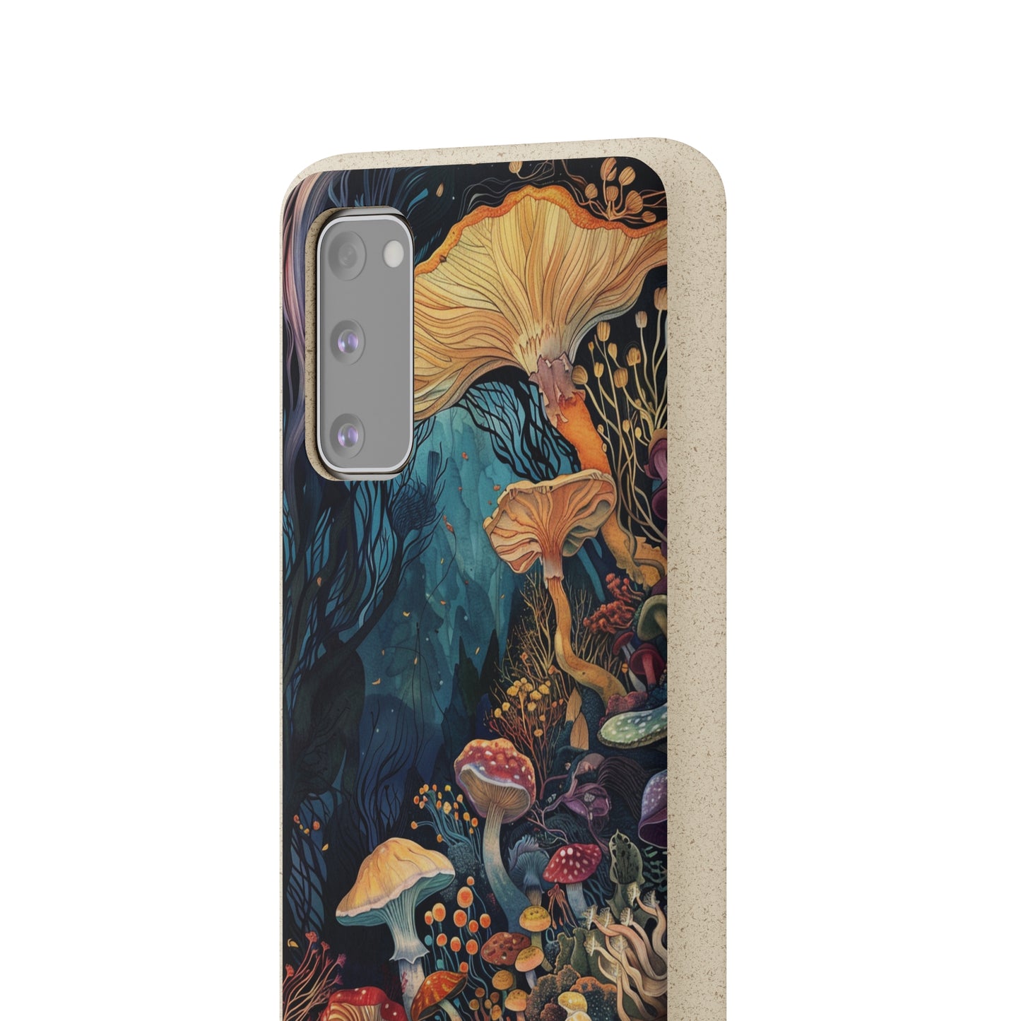 Mushroom Forest Biodegradable Phone Case | iPhone / Samsung