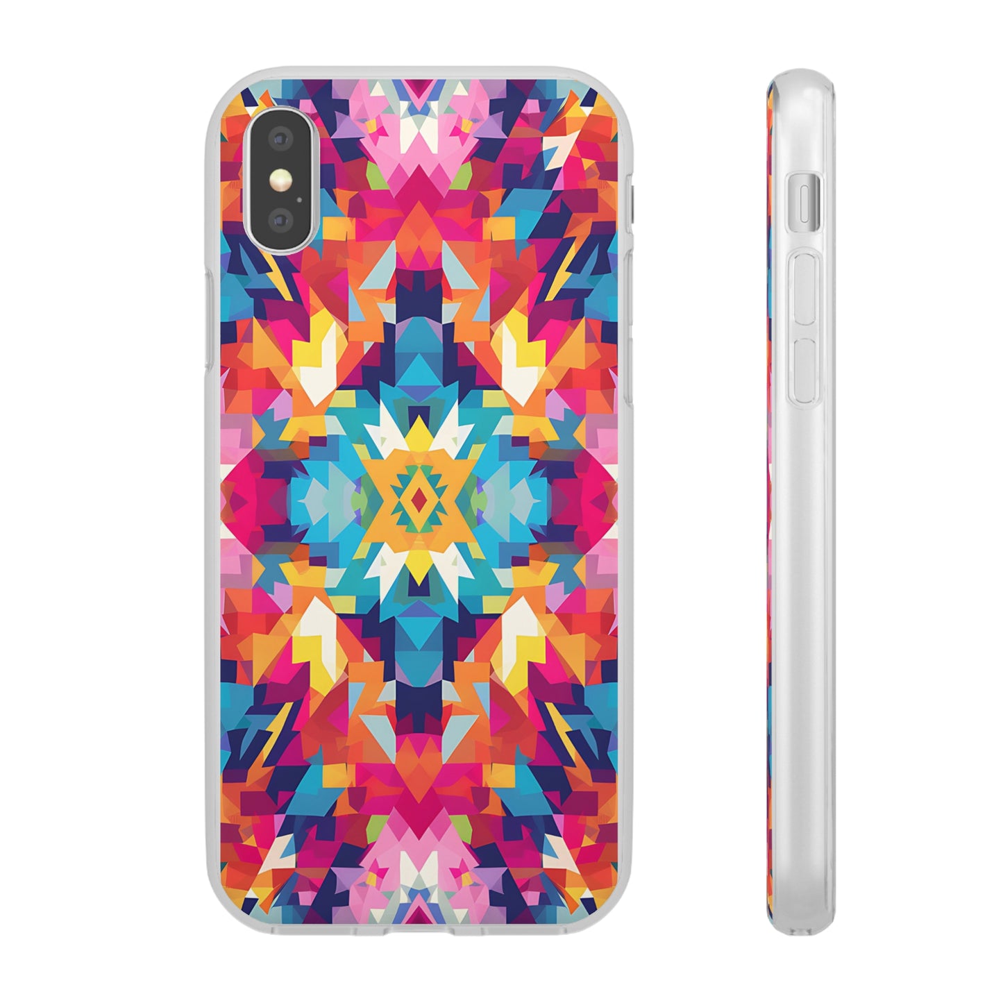 Maya Hayuk  inspired bold, colourful  pattern Phone Case