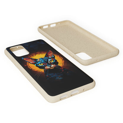 Cat Biodegradable Phone Case | iPhone / Samsung