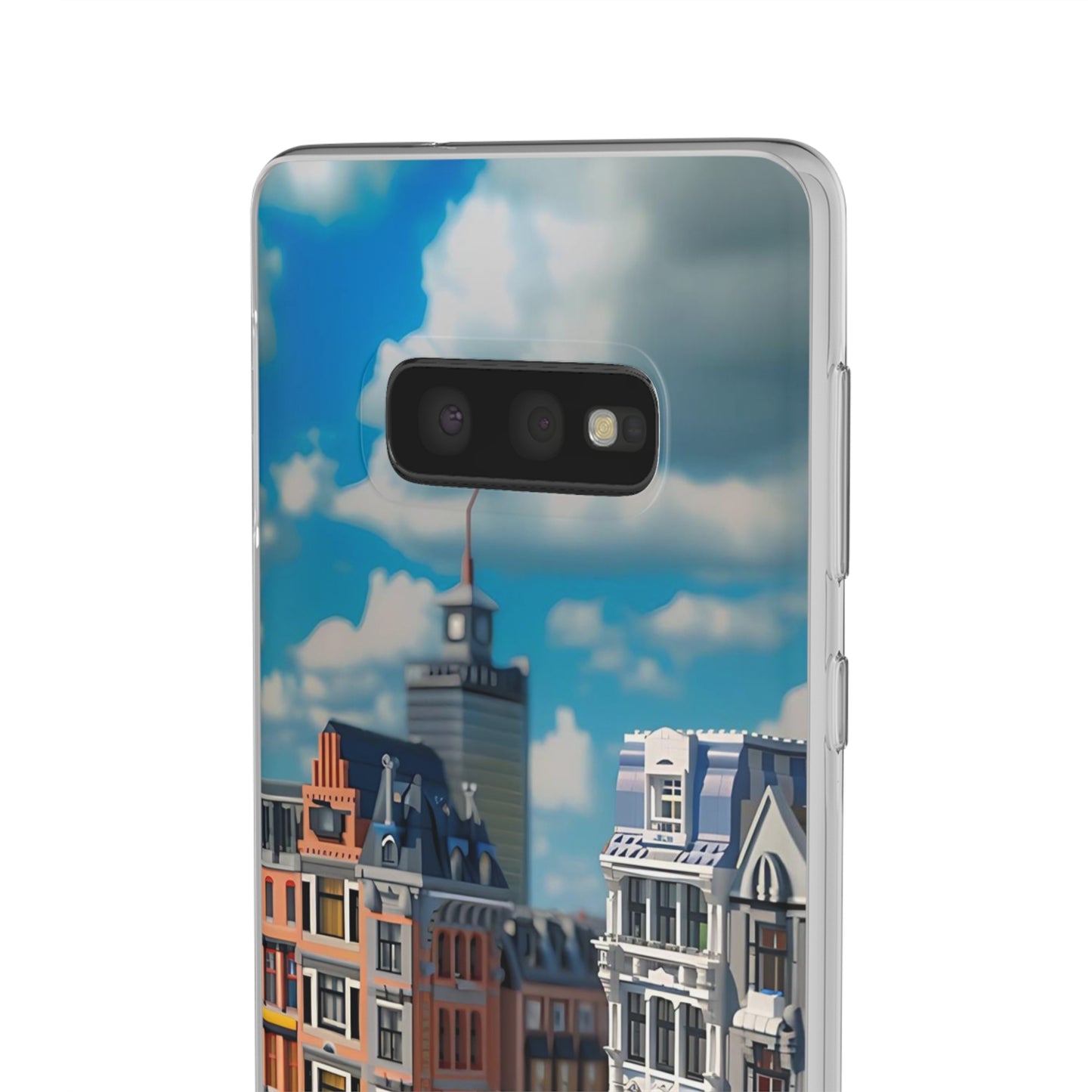 Lego style street scene protective phone case