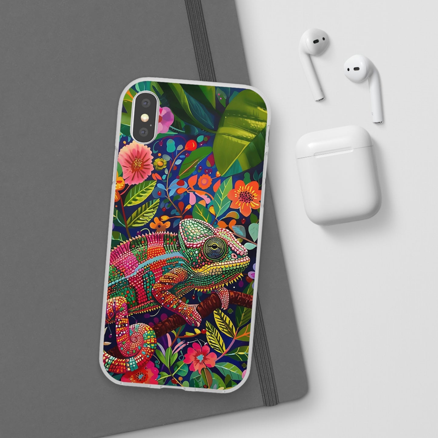 chamelion bold, bright Phone Case